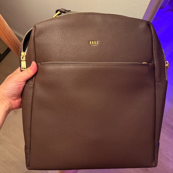 DAKS (London) Leather back pack - Picture 1 of 2